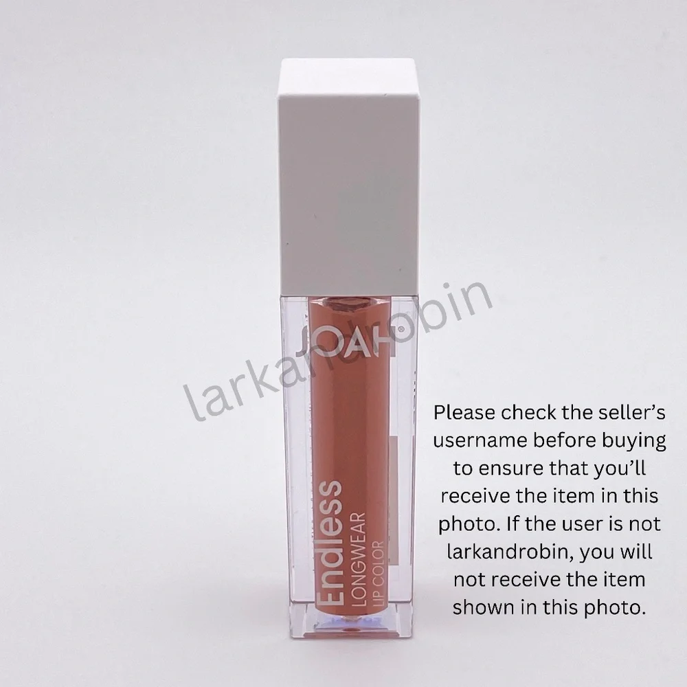 NEW Joah Endless Longwear Lip Color Liquid Lipstick Tasty 02